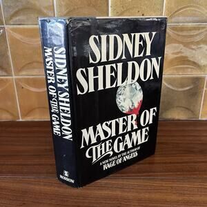 Master of the Game by Sidney Sheldon 1982 HC DJ William Morrow